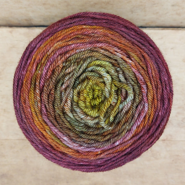 Silky Yak DK 100g gradient: And Yet Again