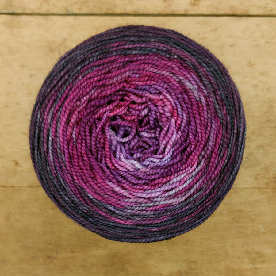 Merino fingering 100g gradient: Coming Back Around