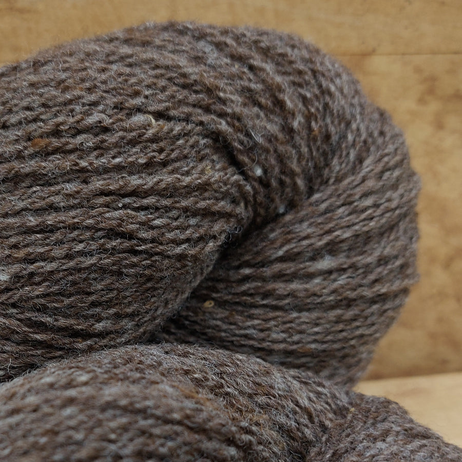 Finn Cross 100g skein (Batch 06): Medium brown