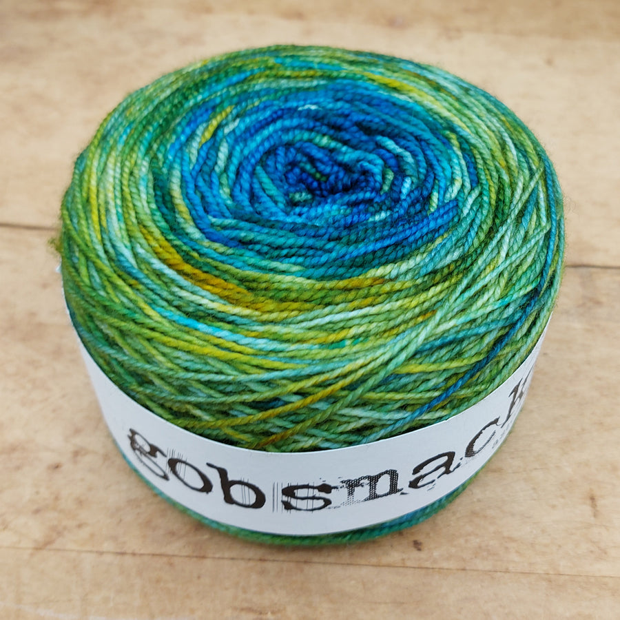 Merino fingering 100g gradient: Keep Moving