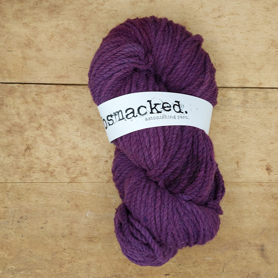 Homestead Aran 112g skein: Mystery Plum