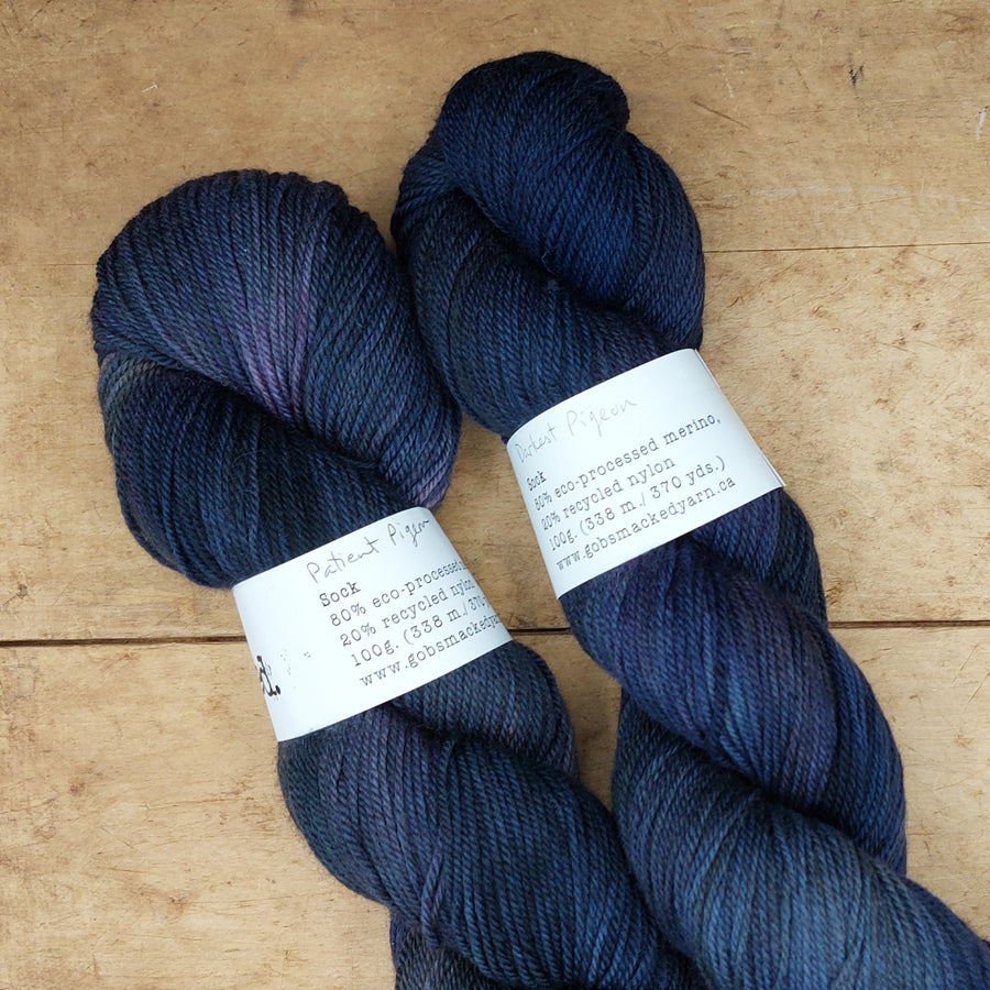 Sock yarn: Pigeons
