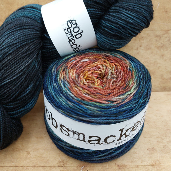 Scotch Cove scarf kit: Rambling Toward Home & A Smudge on the Horizon
