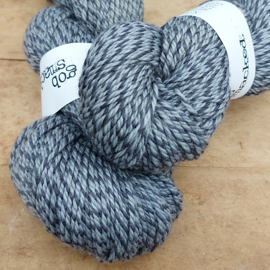 Merino Marl DK 100g skein: Silvered