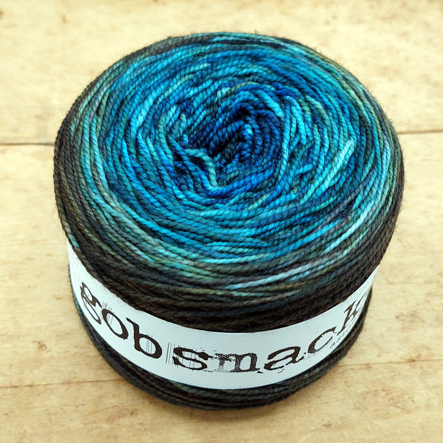 Merino fingering 100g gradient: Waking Up to Wildfowl