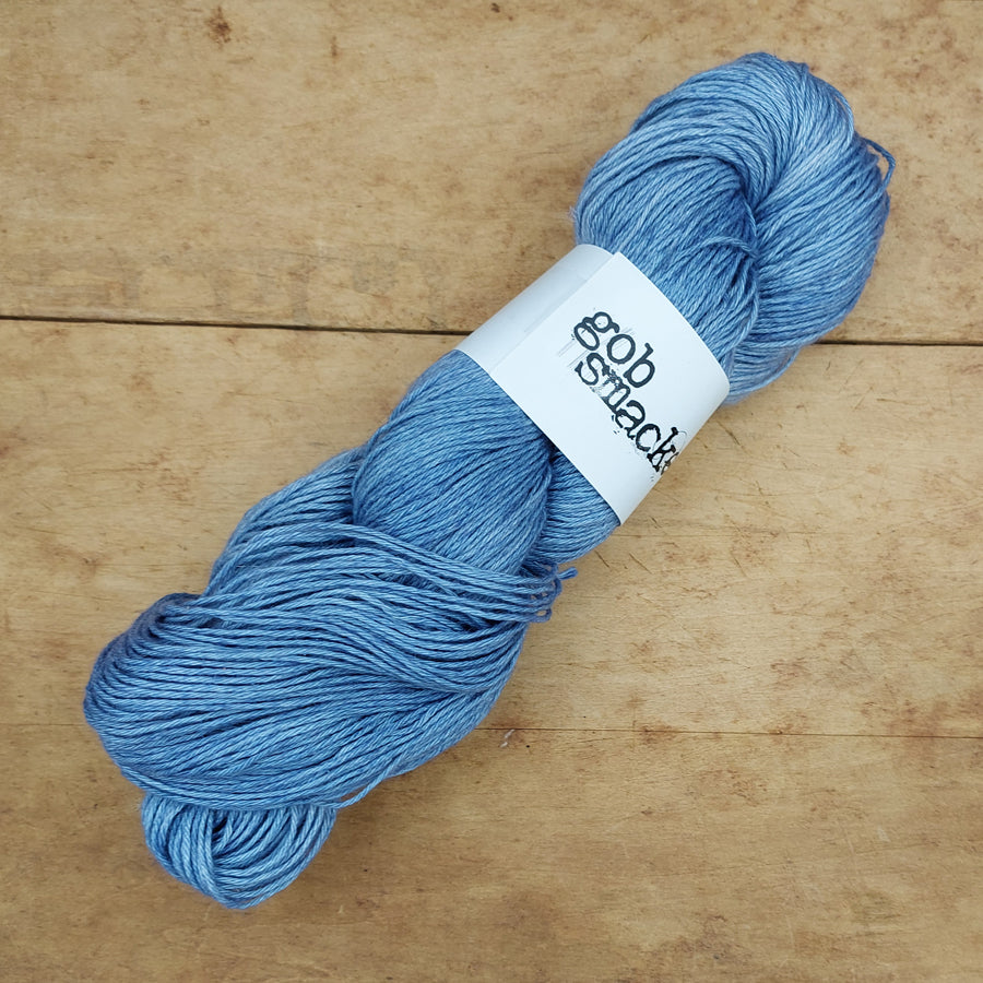 Silky linen sport skein: Wisteria-esque