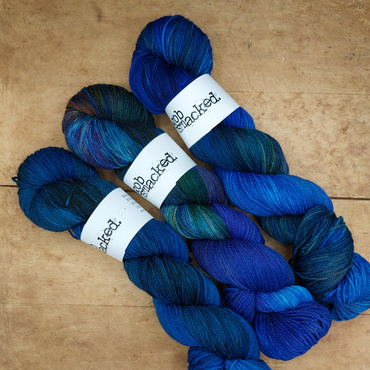 Sock yarn: Blues Brothers
