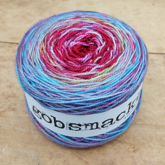 Merino fingering 100g gradient: Cloud Ponies