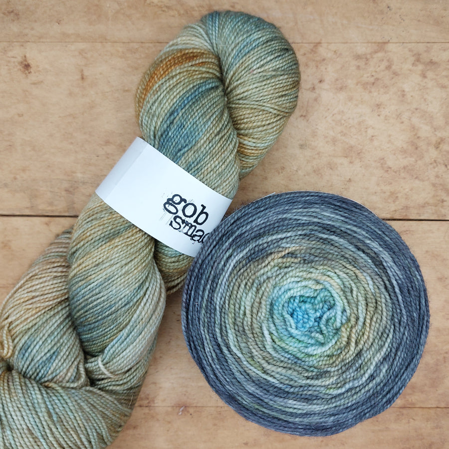 Scotch Cove scarf kit: Coastal & Awash With Sand