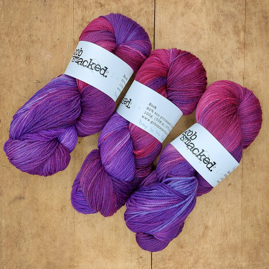 Sock yarn: Deep In the Berries