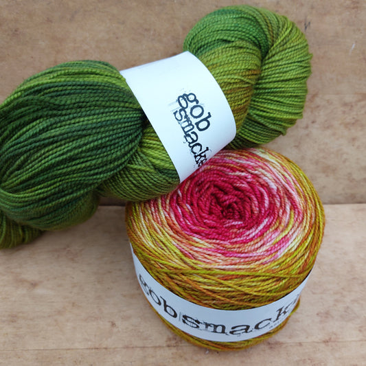 Scotch Cove scarf kit: A Delicate Balance & My Friendly Toad