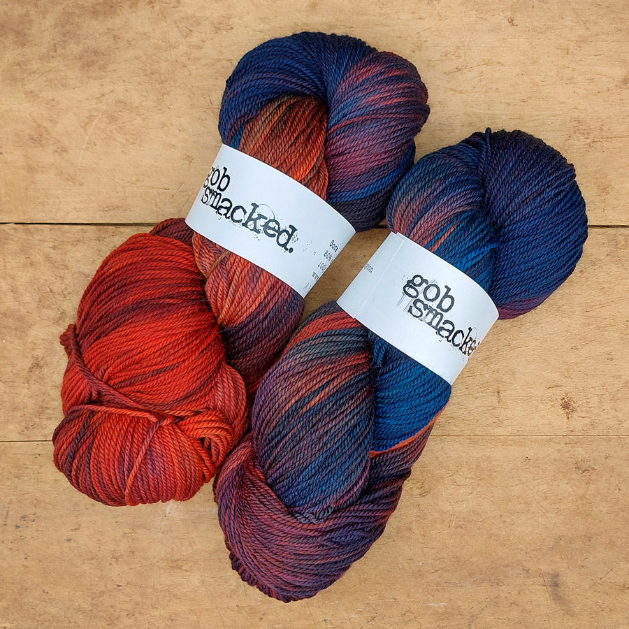 Sock yarn: A Fan of Pheasants