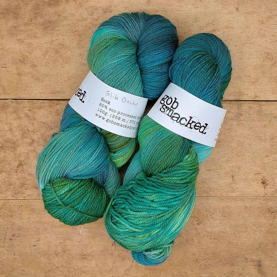 Sock yarn: Glib Gecko