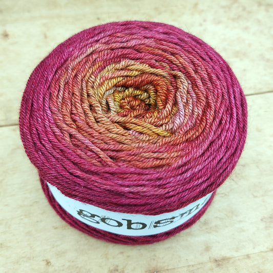 Silky Yak DK gradient: Heat It Up!