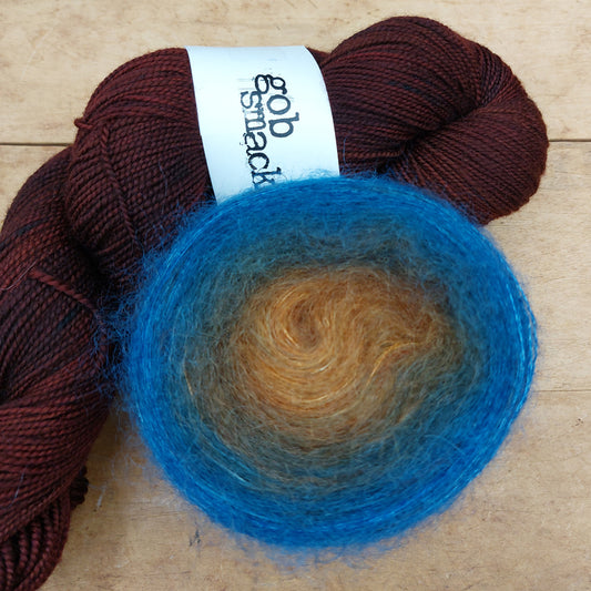 Polkadrop Cowl kit: Hunker Down Happily & Get Cozy