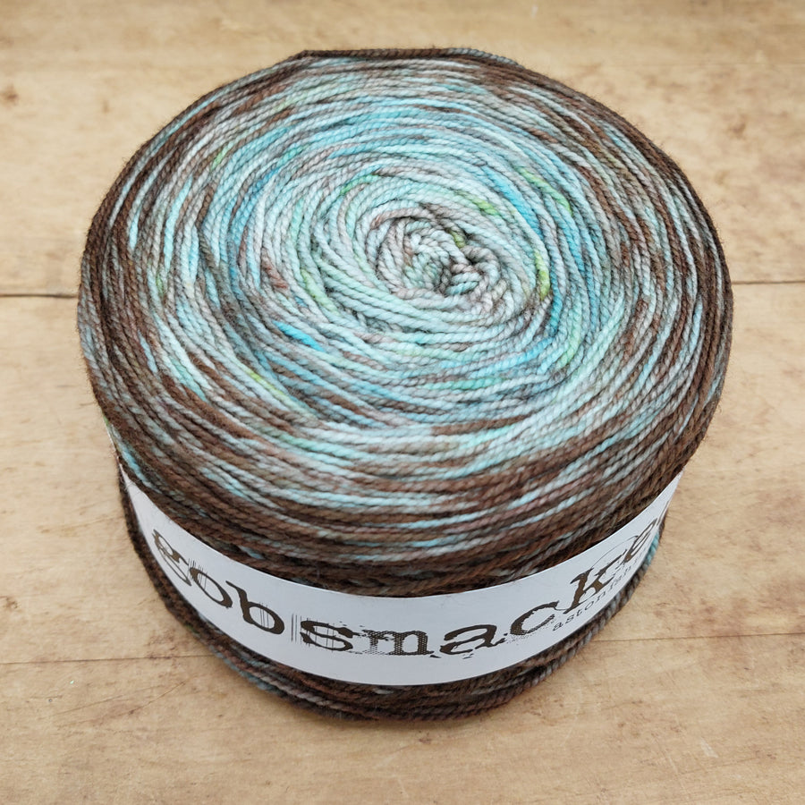 Merino fingering 200g gradient: Ice Melt