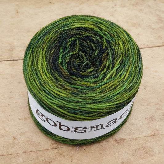 Merino fingering 100g gradient: In the Dark of the Woods