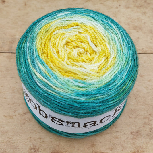 Merino fingering 100g gradient: Into the Heat of the Afternoon