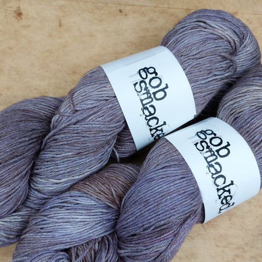 Silky linen sport skein: Moody