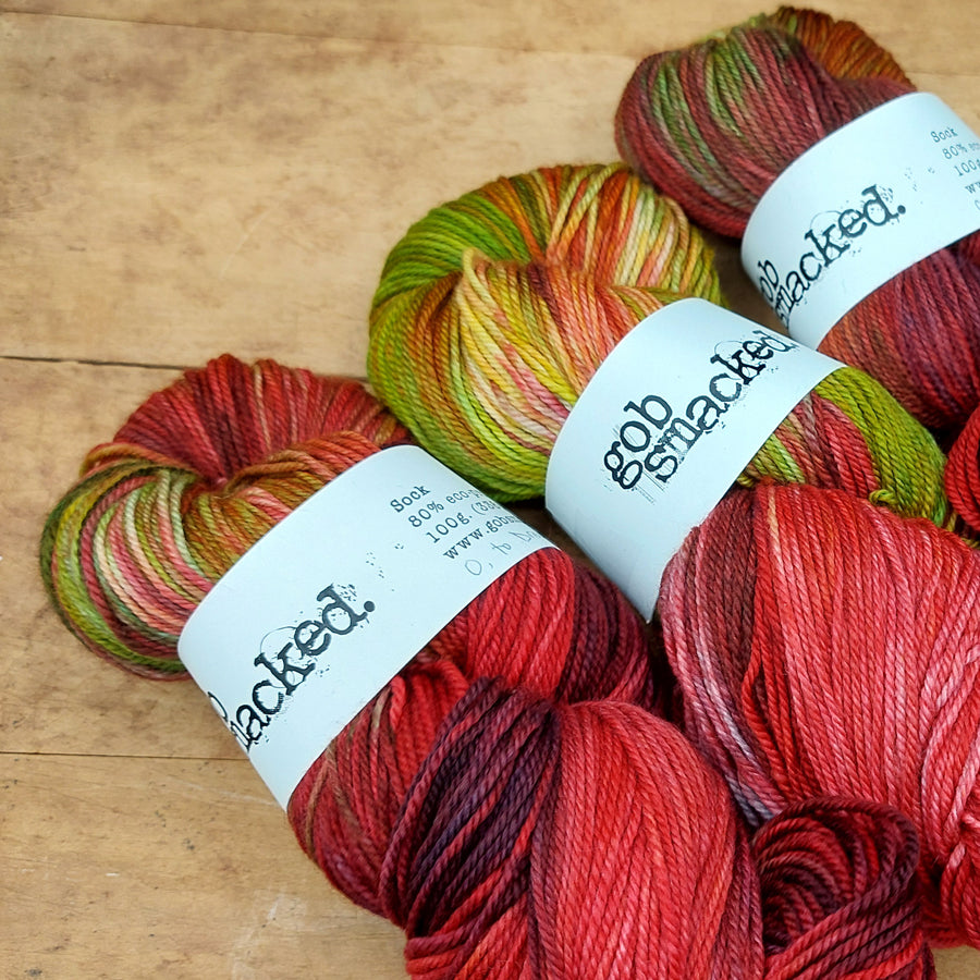 Sock yarn: O, To Dream of Roses!