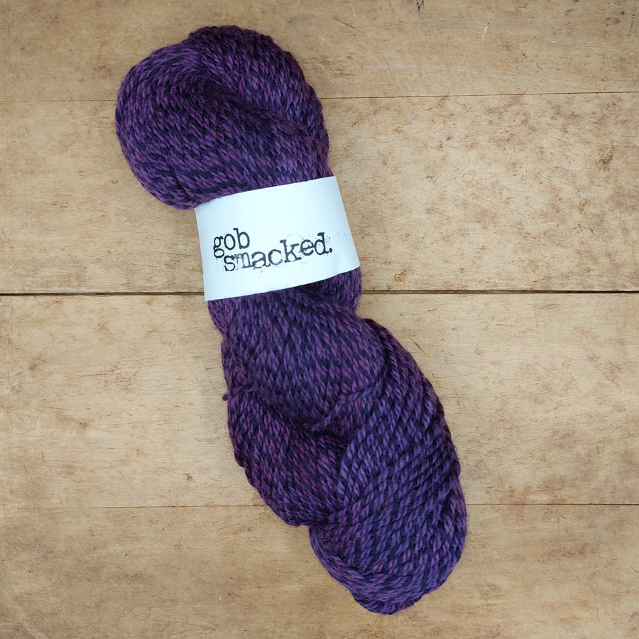Merino Marl DK 100g skein: Plums