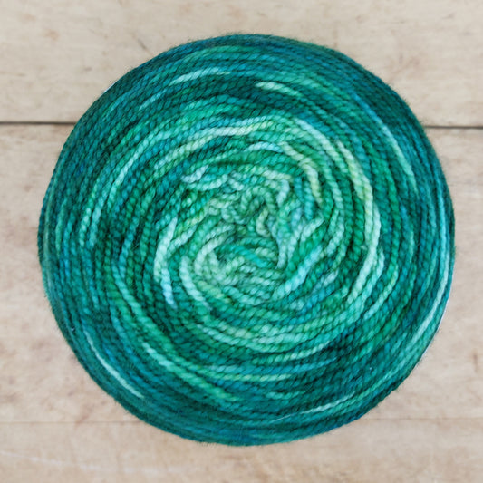 Merino fingering 100g gradient: Putting It Out There