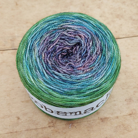 Merino fingering 100g gradient: Restful Reprise