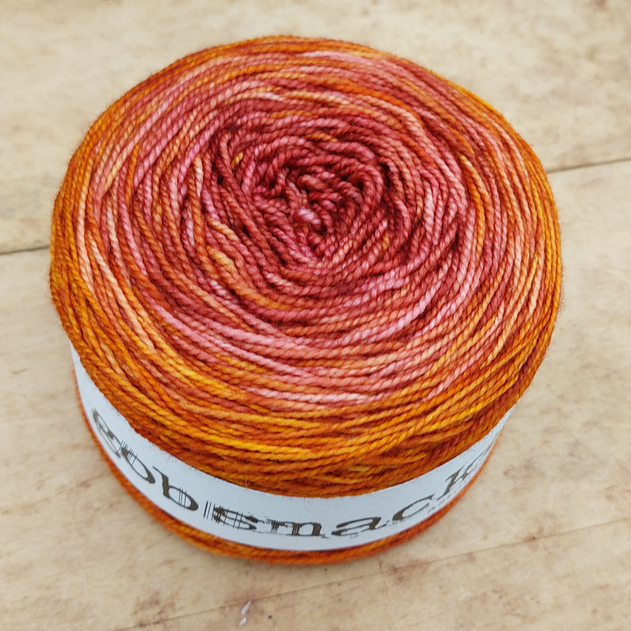 Merino fingering 100g gradient: Rising From the Horizon