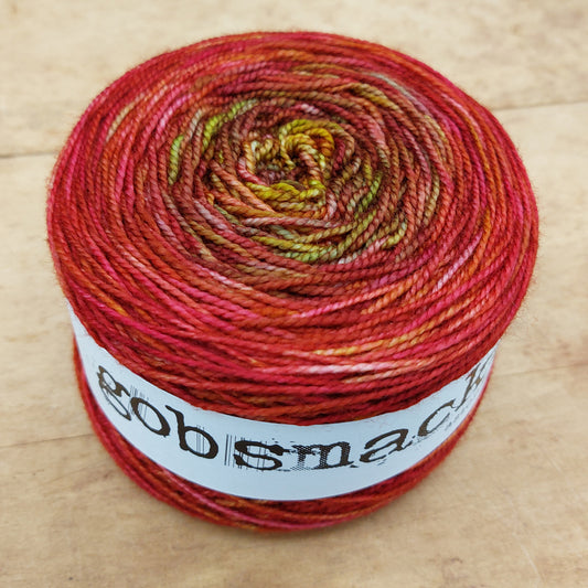 Merino fingering 100g gradient: Roses With Their Thorns