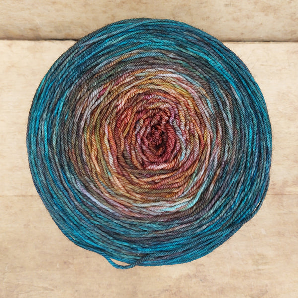 Four Quarter giant (150g gradient): Rusty Rainbow