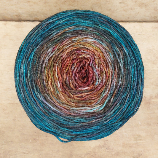 Four Quarter giant (150g gradient): Rusty Rainbow