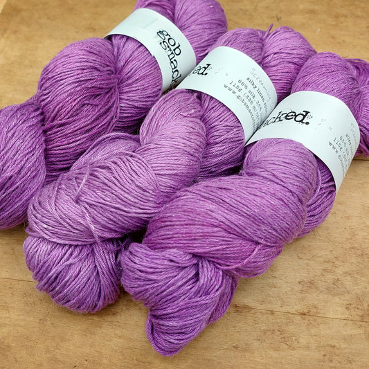 Silky linen sport skein: Screaming Orchid