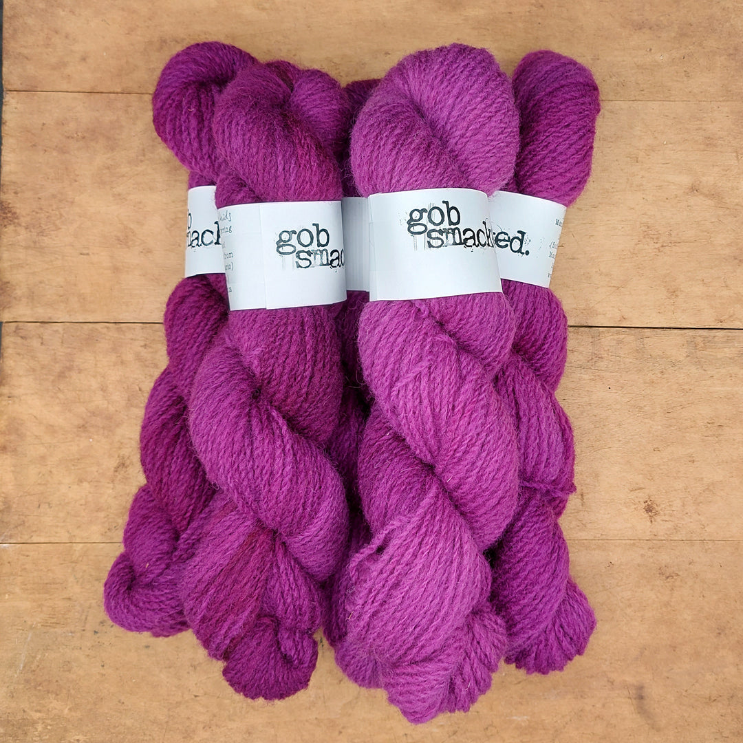 Manitoulin Island 25g skein: Screaming Orchids