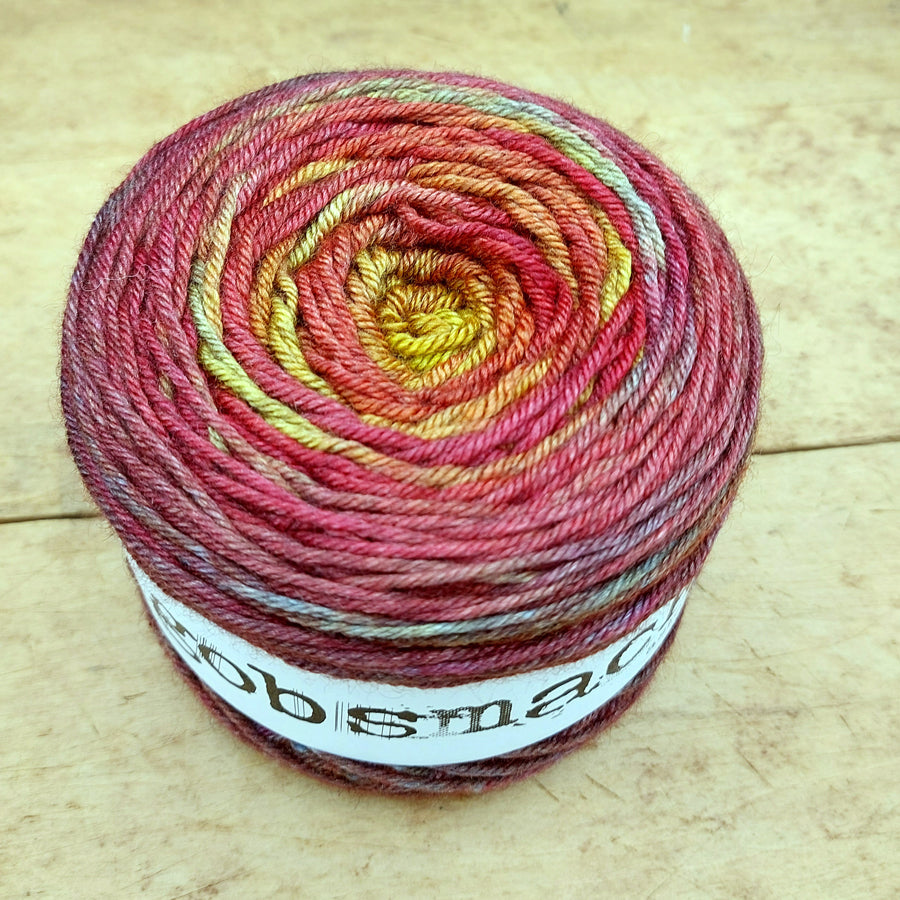 Silky Yak DK gradient: Simmer Down, Now