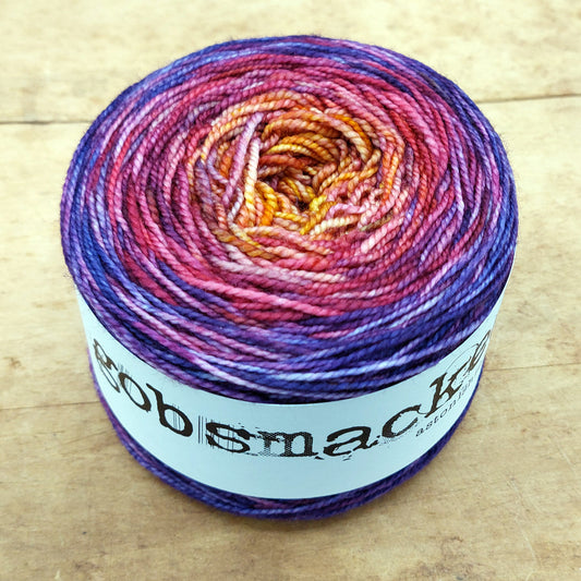 Merino fingering 100g gradient: Springs of Joy