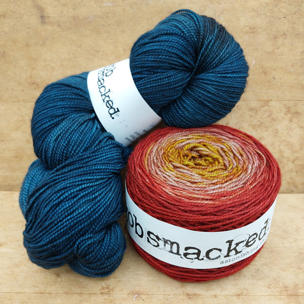 Scotch Cove scarf kit: The Tables Turn & Inky