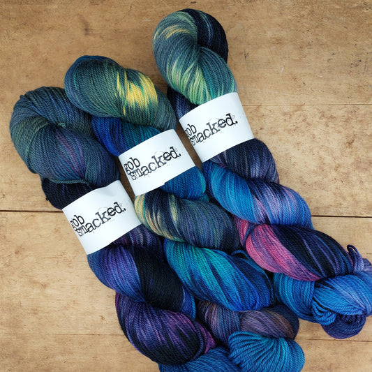 Sock yarn: Tattered Peacock
