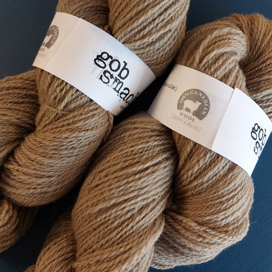 Finn Cross 100g skein (Batch 02): Taupe