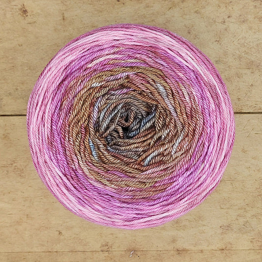 Merino/silk DK 200g gradient: The Joy of Quiet