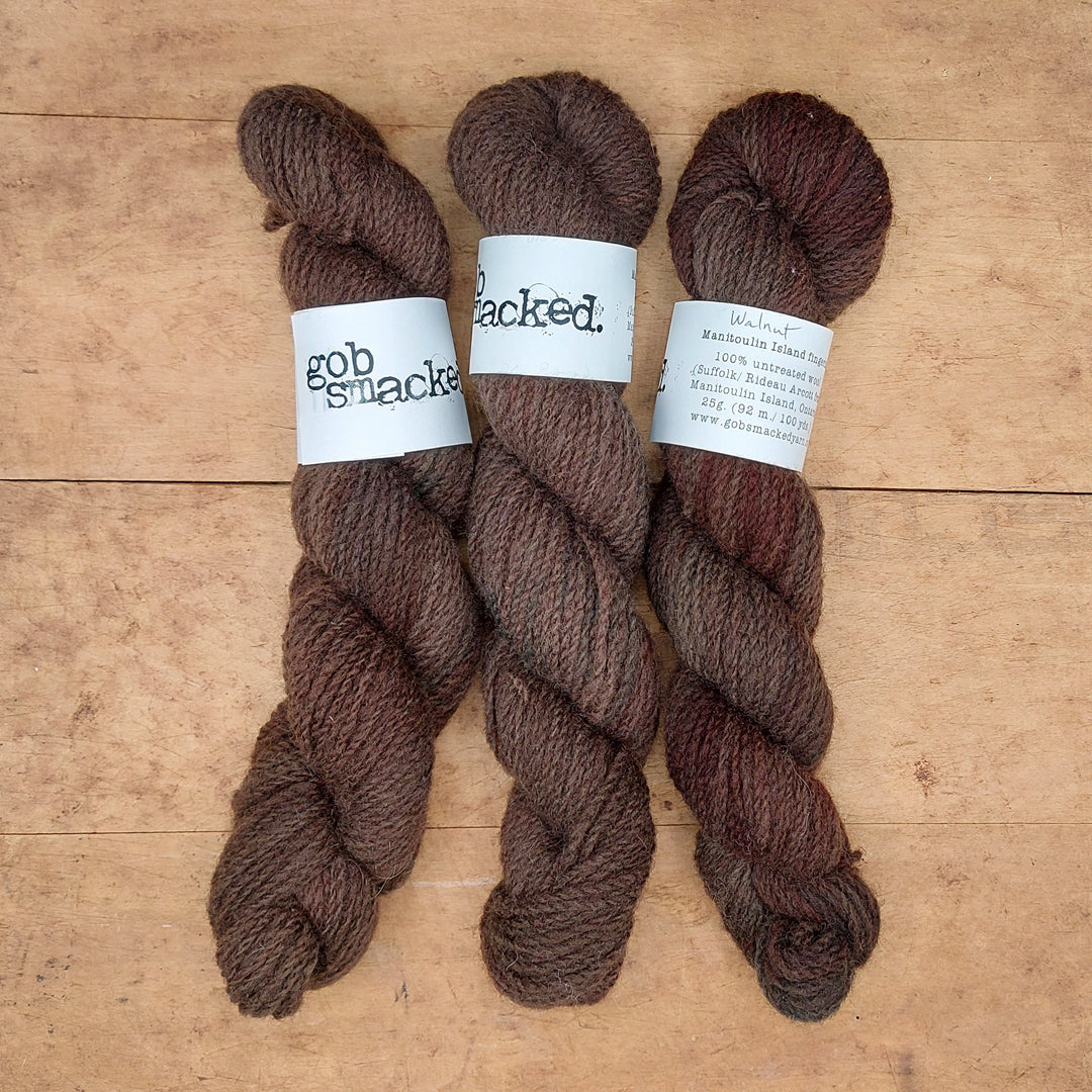 Manitoulin Island 25g skein: Walnut